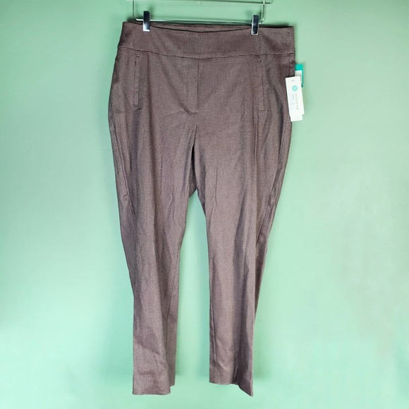 Margaret M Pants - Margaret M Slimming Leg Welt Pocket Pants Size 2X
